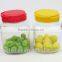 1000ml Square Glass Storage Jar And Plastic Handle Lid