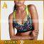 Hot Sexy Fashion Yoga Ladies Sublimation Printed fitness wear women's sport yoga bra