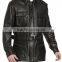 Men Fashion Genuine Leather Coat Classic with Belt