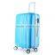 ABS+PC zipper travel trolley hard shell vip luggage