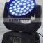 36pcs RGBWA+UV 6in1 Led Moving Head Light uv Wall Washer With Zoom Stage Light