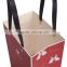 wholesale new handle made factory printing white cardboard paper bag