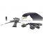 4/4 Violin Chin Rest Chinrest with Tuning Peg Tailpiece Fine Tuner Tailgut Endpin Violin Accessory Kit
