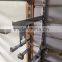 Single slot metal shelf support for 15*30 square tube