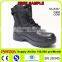 Cheap Military Police Boots, Popular Leather Military Boots with Zipper SA-8307