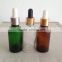 Glass essential oil bottle clear essential oil bottle with essential oil dropper