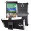 For HTC Desire 510 case cover Gear design robot pc silicone dual layer combo stand case,