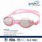 KM03 - Woman Sport High Quality Beautiful Mirrored Lens Swimming Goggles