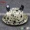 Fancy Young Kids Children Straw Hat Personalized Floral Bucket Hat for Export Wholesale