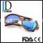 Custom made fashion design driving aviator wood sunglasses