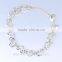 Heart shape silver charms Bracelet Infinity Bracelet S925 engraved Logo custom silver Jewelry Wholesale charms FB042