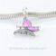 Butterfly Bulk Charms Wholesale European Charm Bracelet Necklace 100% Real 925 Sterling Silver S182 Best Gifts For You Or Frien