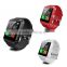 Factory price for sports android and ios smart led watch u8 gt08 a9