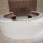 acrylic solid surface marble reception desk