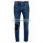 Biker Jeans Blue Denim jeans pantalon (LOTK031)
