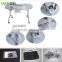 white cheap nail manicure table with dust collector exhaust fan salon furniture