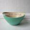 Made in Vietnam spun bamboo bowl for mixing salad, kitchenware