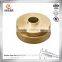 Custom China product transformer bushing machining part brass bushing with polishing