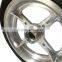 rubber wheel aluminum wheel with ball bearing /Metal wheels/aluminum rim wheel