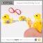 Rubber band duck shooting game