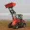 2016 New Style 2.5 Ton Small Wheel Loader With Pallet Forks