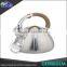 Wholesale high quality whistle kettle 1.5 / 2.0 / 2.5 / 3.0 / 3.5 / 4.0L stainless kettle