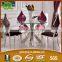 TH347 modern design round tempered glass dining room table
