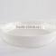 Hospitality hotel supply round eco-friendly porcelain plates bakeware