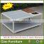 Modern garden coffee shop furniture rattan table and chair set