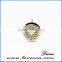 Popular hollow stainless steel aromatherapy locket pendant necklace for essential oil