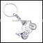 Custom cheap price cool metal van shape key rings supplier