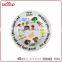 Chocolate Printing 100%breakfast Butter Melamine Dish for Promotion