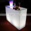 LED rectangle table/color full led bar chair/led bar furniture