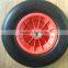 16 inch 4.00/4.80-8 PU foam wheel with plastic rim