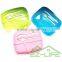 promotional plastic 3 compartment lockable food container lunch boxes online