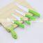 Ceramic Kitchen Knives Set With Green Handle