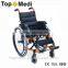 Topmedi homecare folding manual aluminum light wheelchair for disabled children