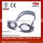 Adjustable safety silicone durable oem printed logo swimming goggles