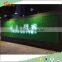 Wholesale  home decor plastic green wall plant wall