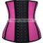 New style women latex waist trainer slimming shapewear