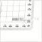 Navigational grid protractor - square nautical protractor / flexible plastic protractor plotter ( 1 mm ) # KPP-5