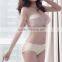 High quality push up seamless wing bra deep V bra