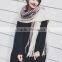 2017 High Quality Stripe Design New Arrival Ladies Winter Scarf