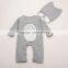 Latest design baby boy girl jumpsuit 2016 wholesale 100% cotton newborn baby romper unique kids designs image baby romper set