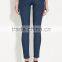 2017 Guangzhou Shandao New Arrival Latest Design Wholesale Manufacture 95% Cotton 5% Spandex Tight Jean Pocket Design Trousers