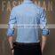 Good quality men long sleeve 100% cotton shirt