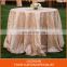 Delicate Gold Sequins Custom Made Size Wholesale Tablecloth