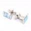 Elegant Colorful Shell of Men's Cufflinks