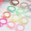 Korean kids hair ornaments children bow candy-colored telephone line hair ring rope Elastic accessories Gum for Hair