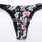Factory price black strappy bangdage bikini 2017
